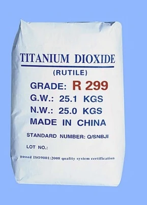 Rutile TiO2 R299 برای استفاده مستربچ